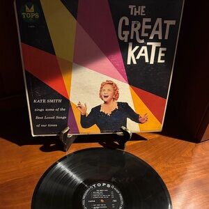 The Great Kate Vinyl Record by - Black